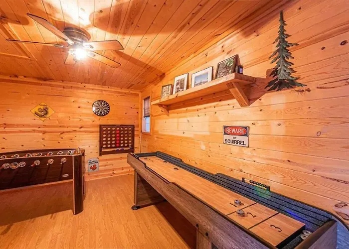Cabin#2 Elk Hallow - Pet Friendly - Sleeps 6 - Playground & Game Chalet Payson