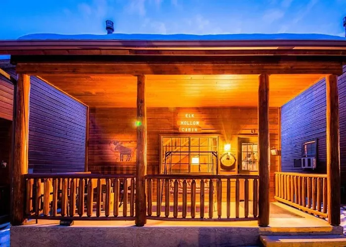 Cabin#2 Elk Hallow - Pet Friendly - Sleeps 6 - Playground & Game *