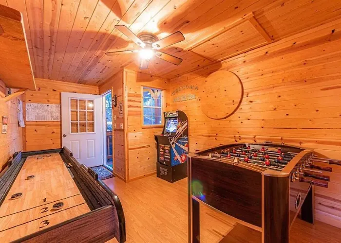 Cabin#2 Elk Hallow - Pet Friendly - Sleeps 6 - Playground & Game Chalet Payson